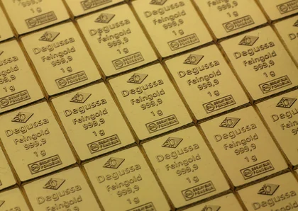 Customised Degussa CombiBar Gold